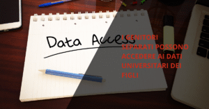 i genitori separati possono accedere ai dati universitari dei figli